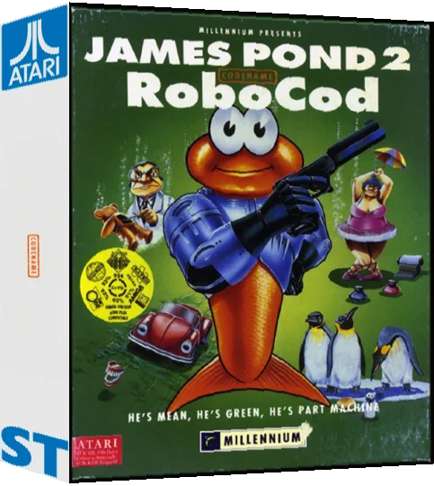 James Pond 2 - Codename Robocod — box-3D (EU)