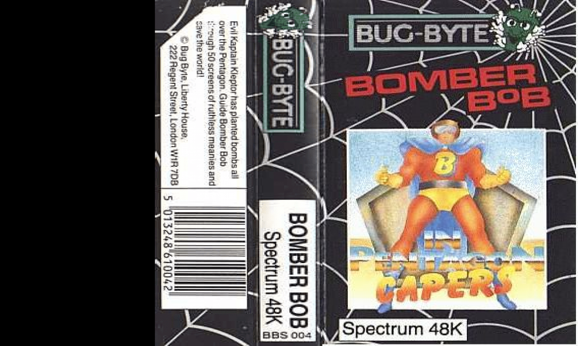 Bomber Bob in Pentagon Capers — box-texture (WOR)