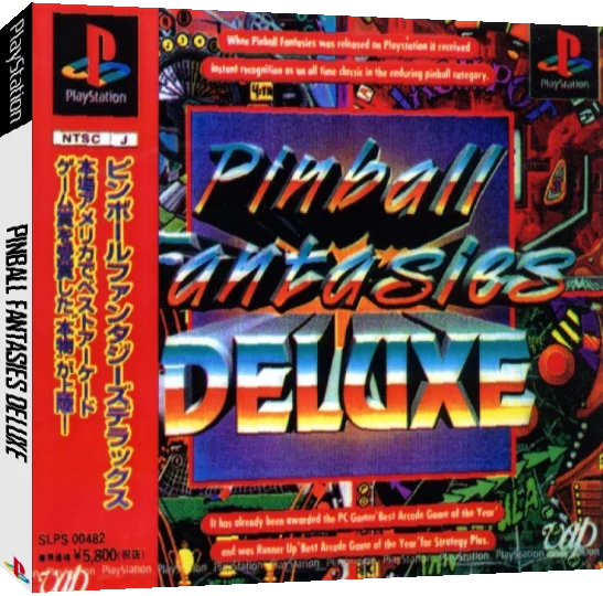 Pinball Fantasies Deluxe — box-3D (JP)