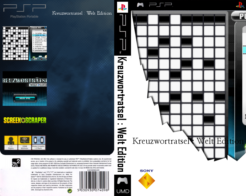 Kreuzwortratsel - Welt Edition — box-texture (SS)