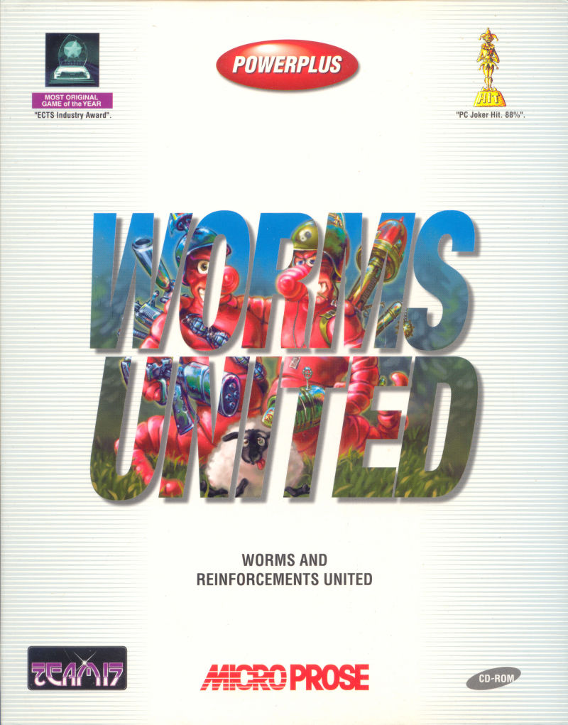 Worms United box art