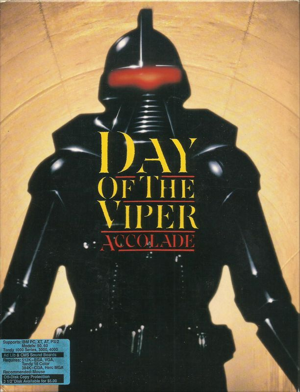 Day Of The Viper box art