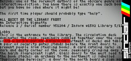 ZxZvm - All Quiet on the Library Front - An Interactive Vignette — steamgrid
