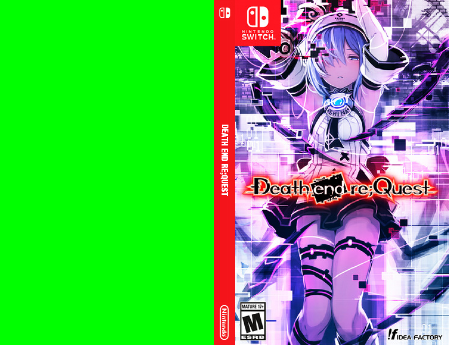 Death end re;Quest — box-texture (US)