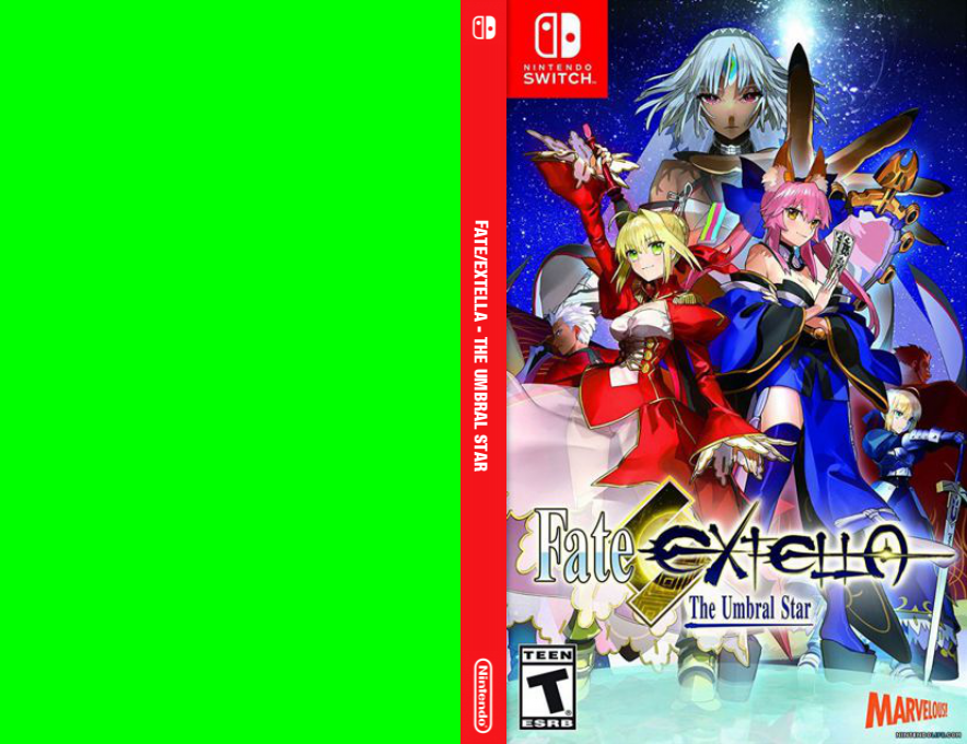 Fate-Extella - The Umbral Star — box-texture (US)