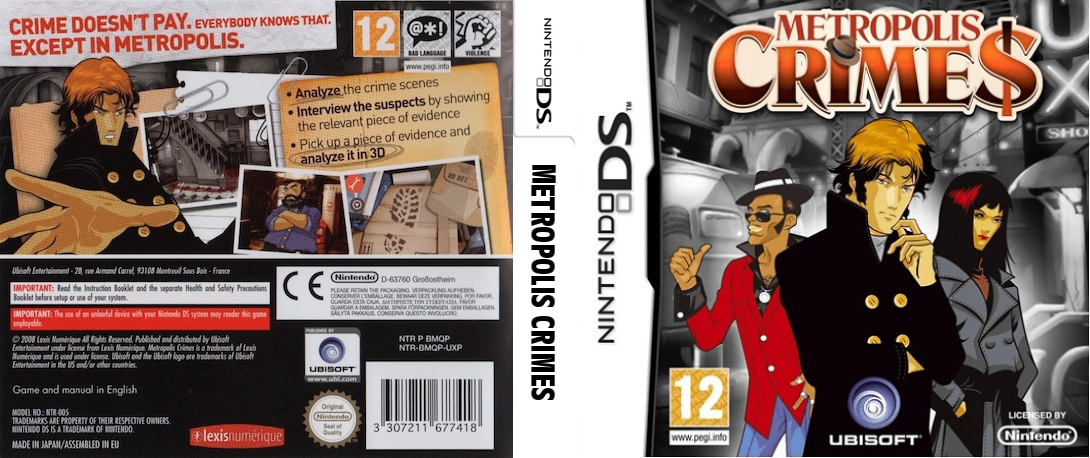 Metropolis Crime$ — box-texture (EU)