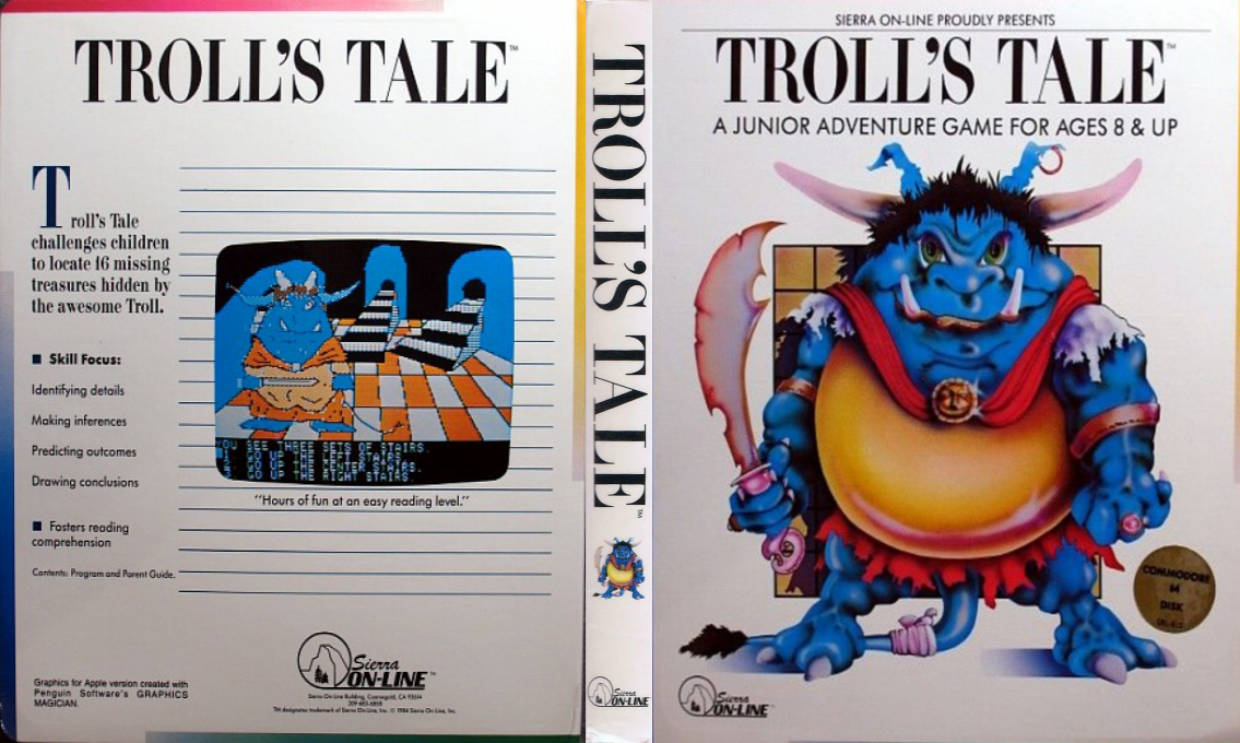 Troll's Tale — box-texture (US)