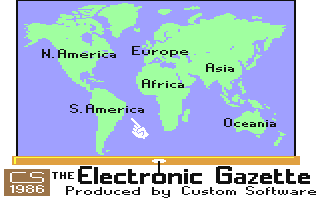 The Electronic Gazette — sstitle (WOR)