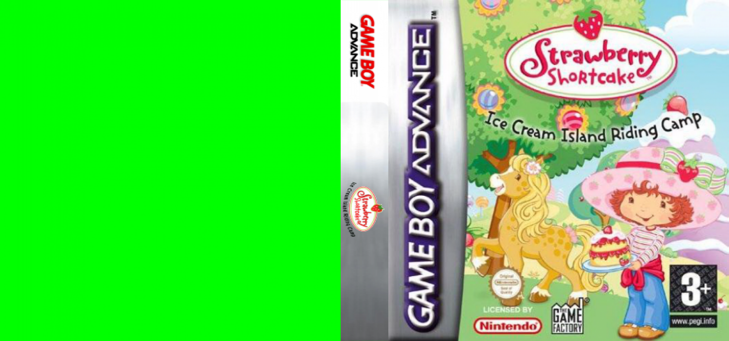 Strawberry Shortcake - Ice Cream Island - Riding Camp — box-texture (EU)