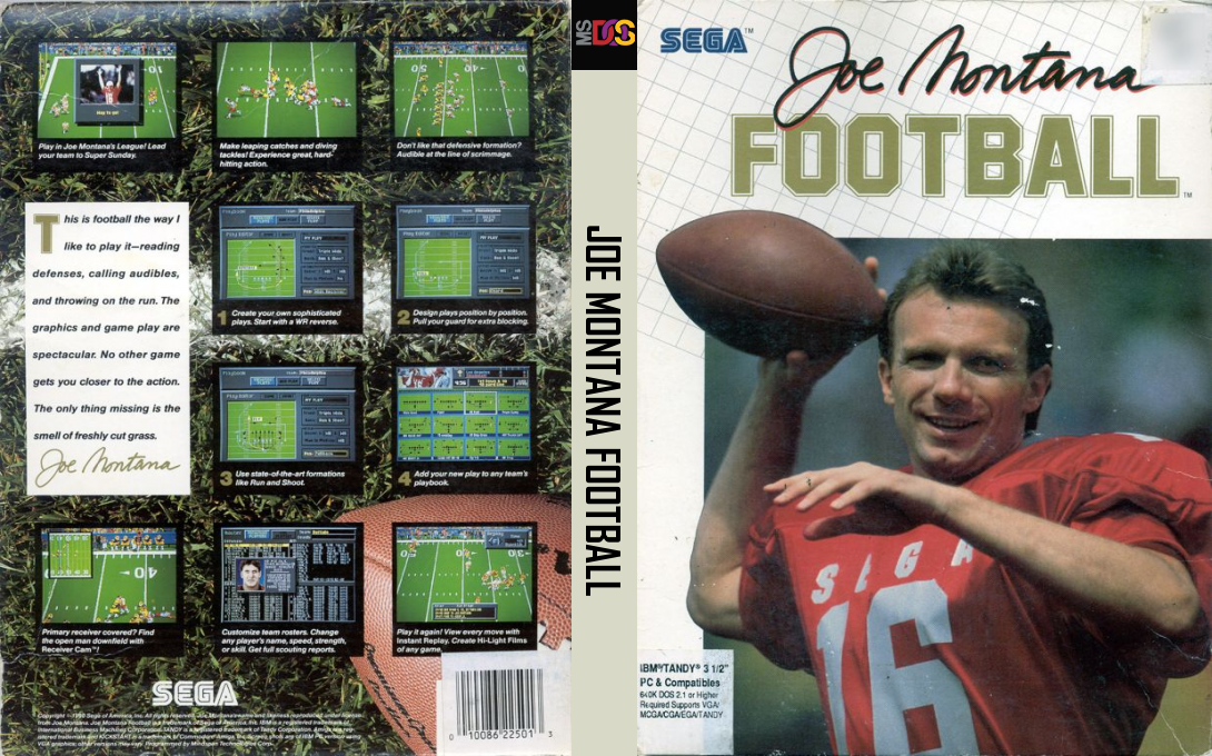 Joe Montana Football — box-texture (US)