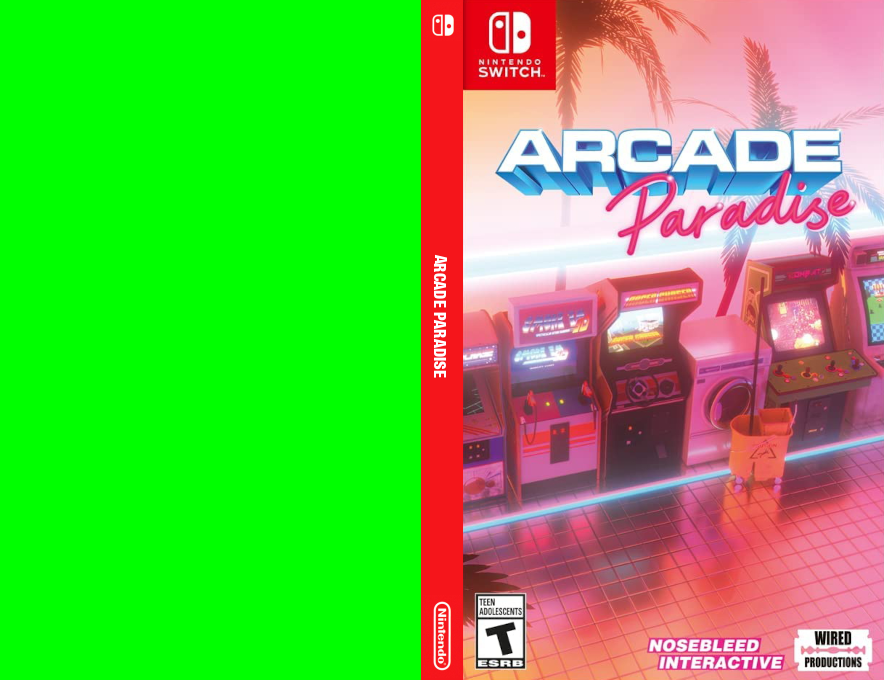 Arcade Paradise — box-texture (US)