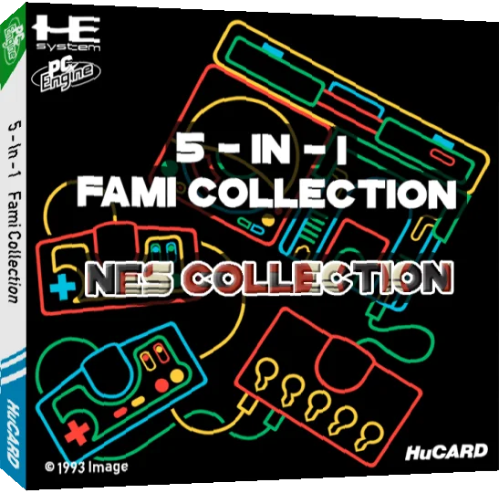 5-in-1 Fami Collection - Nes Collection Nr 1 — box-3D (JP)