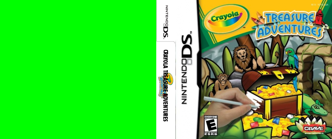 Crayola Treasure Adventures — box-texture (US)
