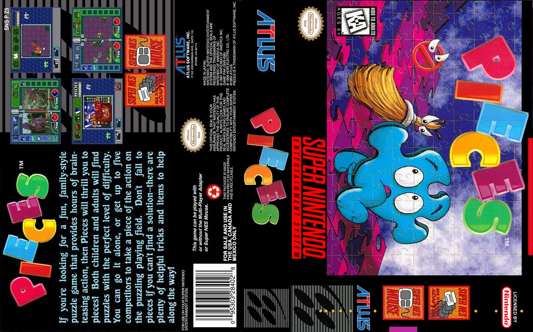 Pieces — box-texture (US)