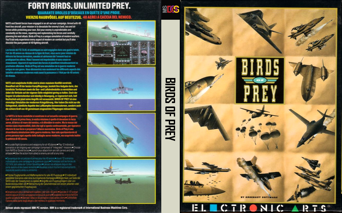 Birds Of Prey — box-texture (EU)