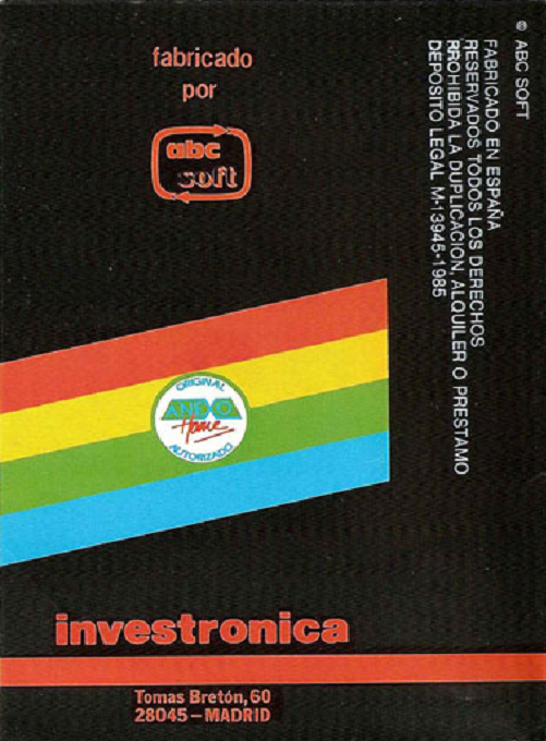 Alien 8 — box-2D-back (SP)