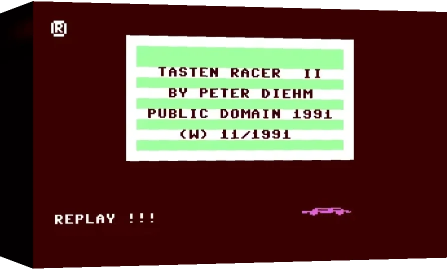 Tasten Racer II — box-3D (WOR)