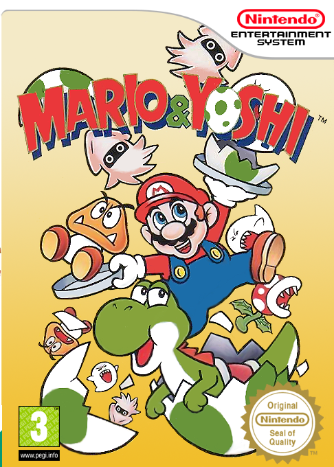 Mario And Yoshi — box-2D (EU)