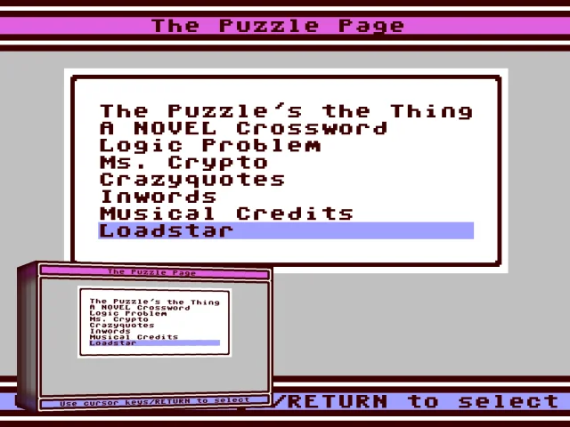 The Puzzle Page #099 — mixrbv2 (WOR)