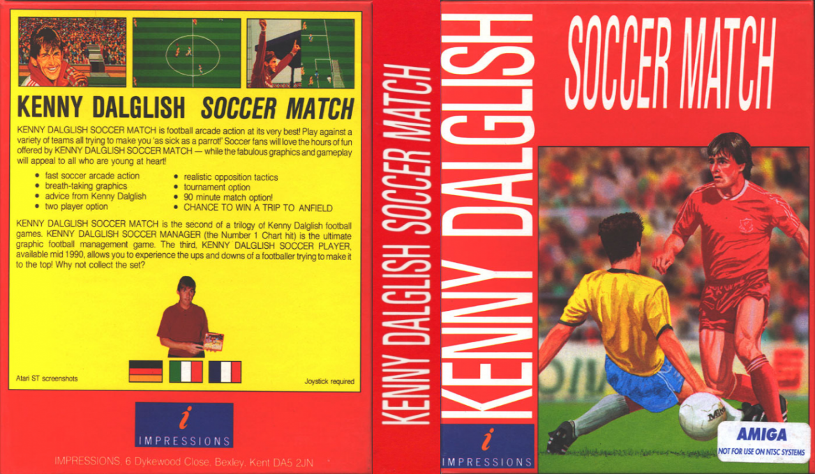 Kenny Dalglish - Soccer Match — box-texture (EU)