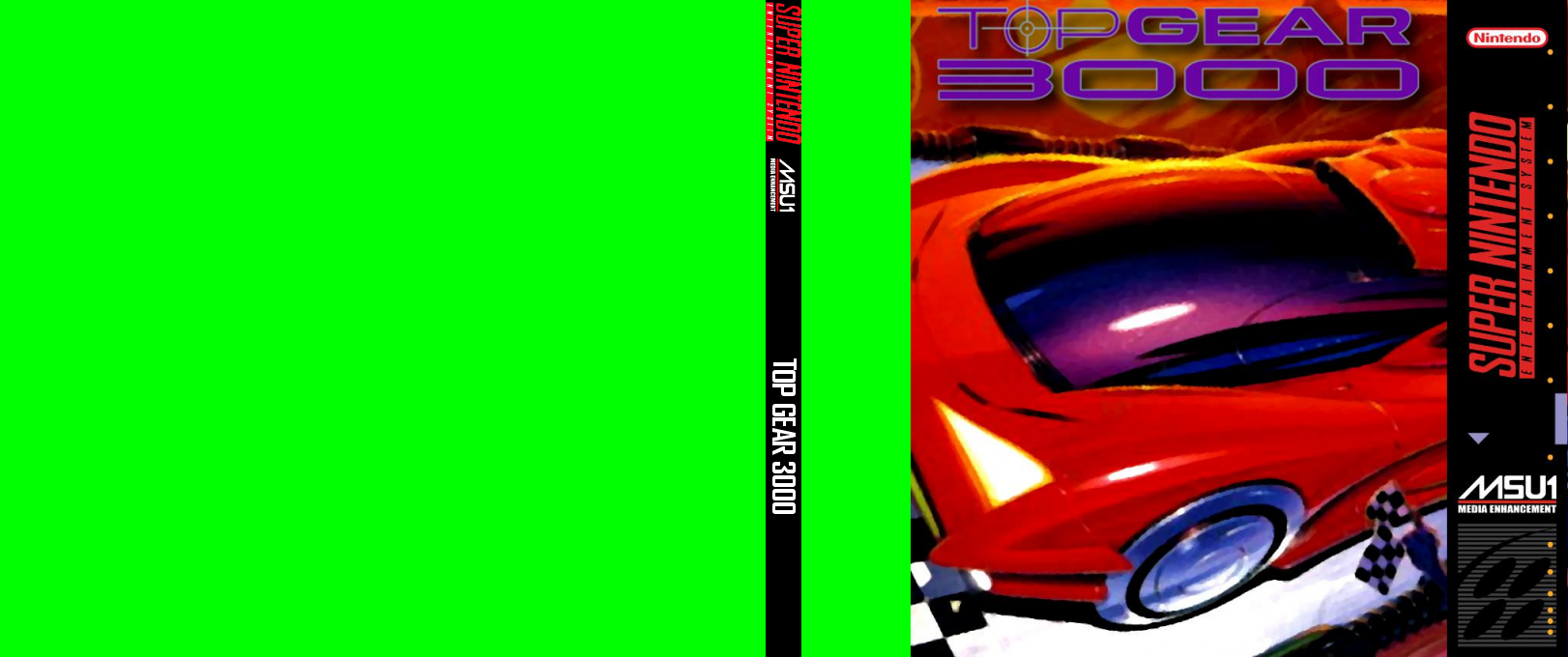 Top Gear 3000 — box-texture (US)