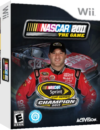 NASCAR 2011 - The Game — box-3D (US)