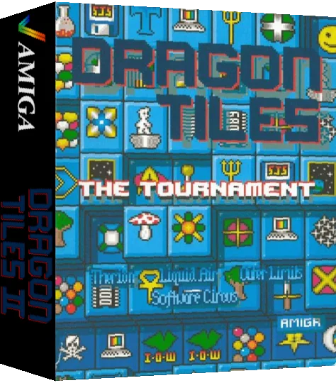 Dragon Tiles II - The Tournament — box-3D (WOR)