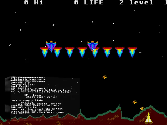 Galactic Wariors — mixrbv2 (WOR)