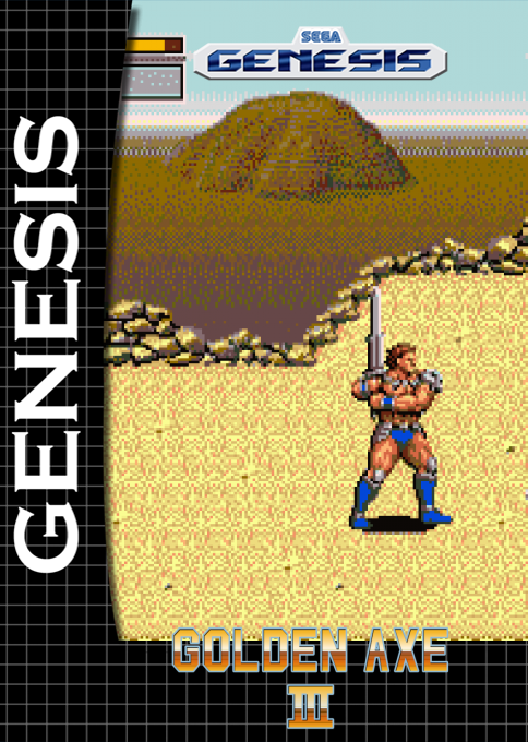 Golden Axe 3 — box-2D (SS)