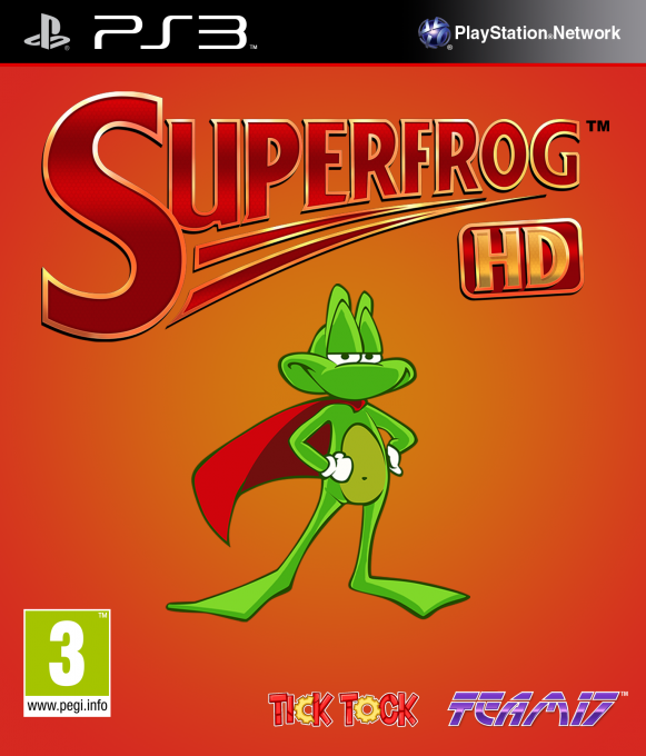 Superfrog HD box art