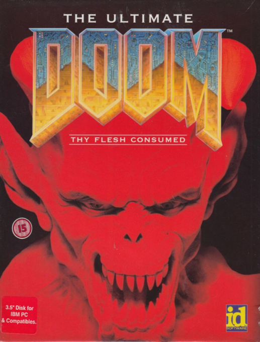Ultimate Doom, The — box-2D (EU)