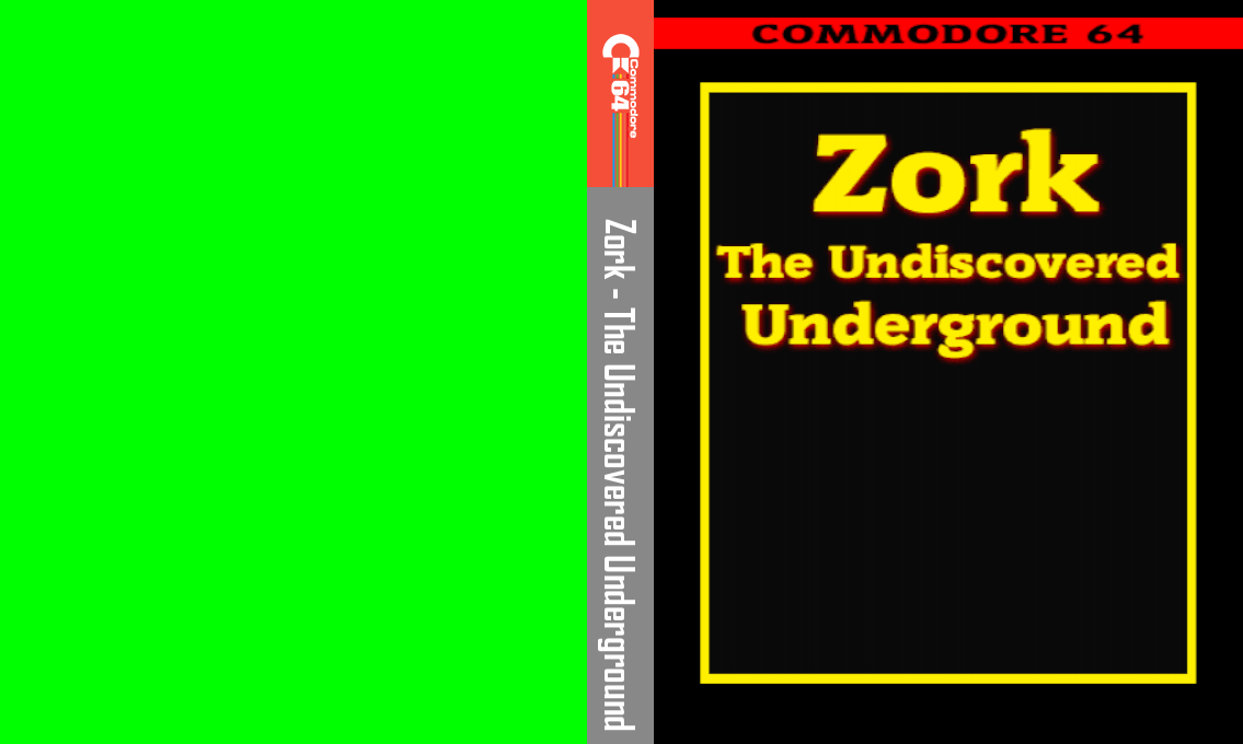 Zork : The Undiscovered Underground — box-texture (CUS)