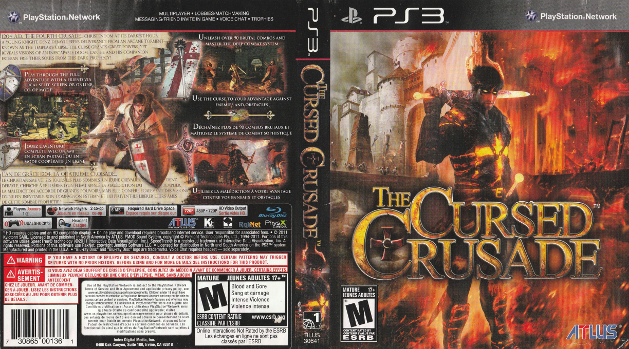 Cursed Crusade, The — box-texture (CA)