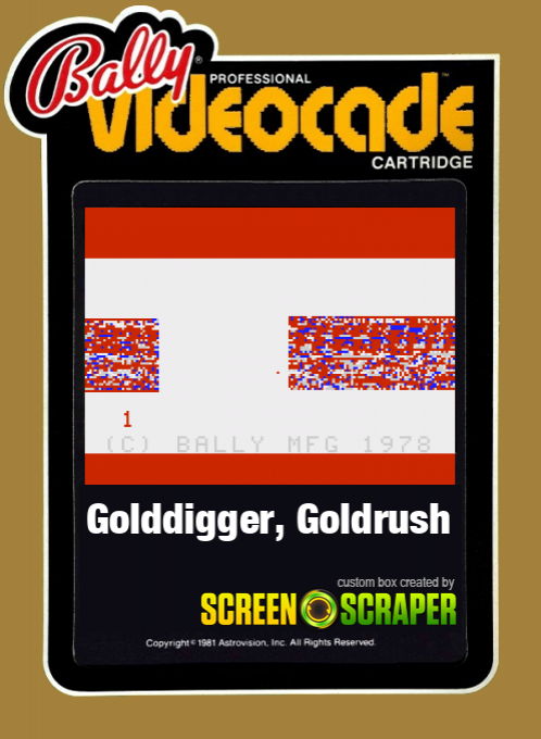 Golddigger, Goldrush box art