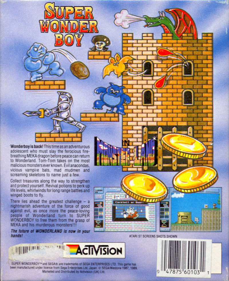 Super Wonderboy - Wonderboy in Monsterland — box-2D-back (EU)