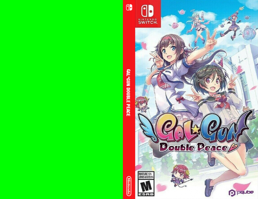 Gal Gun - Double Peace — box-texture (US)