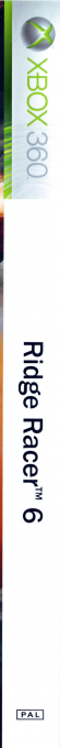 Ridge Racer 6 — box-2D-side (DE)
