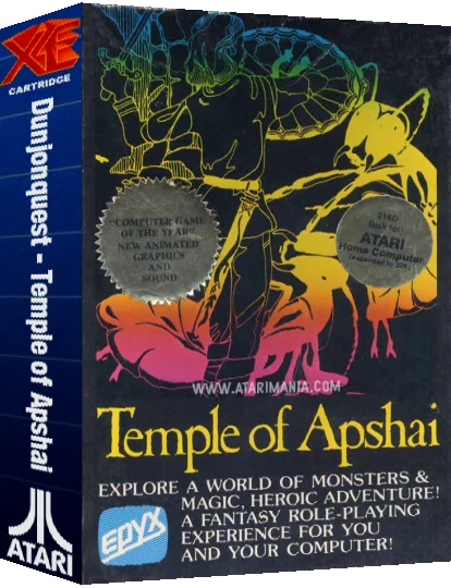 Dunjonquest - Temple Of Apshai — box-3D (WOR)