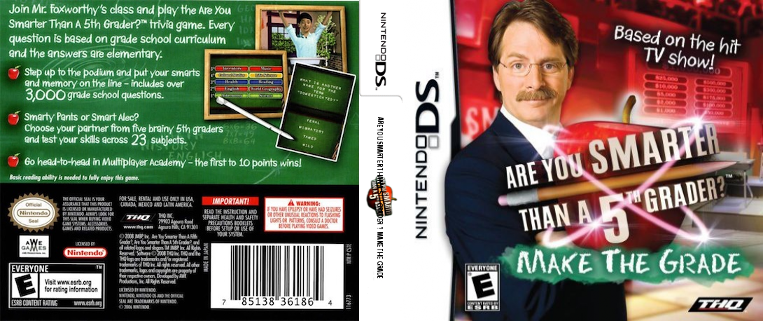 Are You Smarter than a 5th Grader - Make the Grade — box-texture (US)