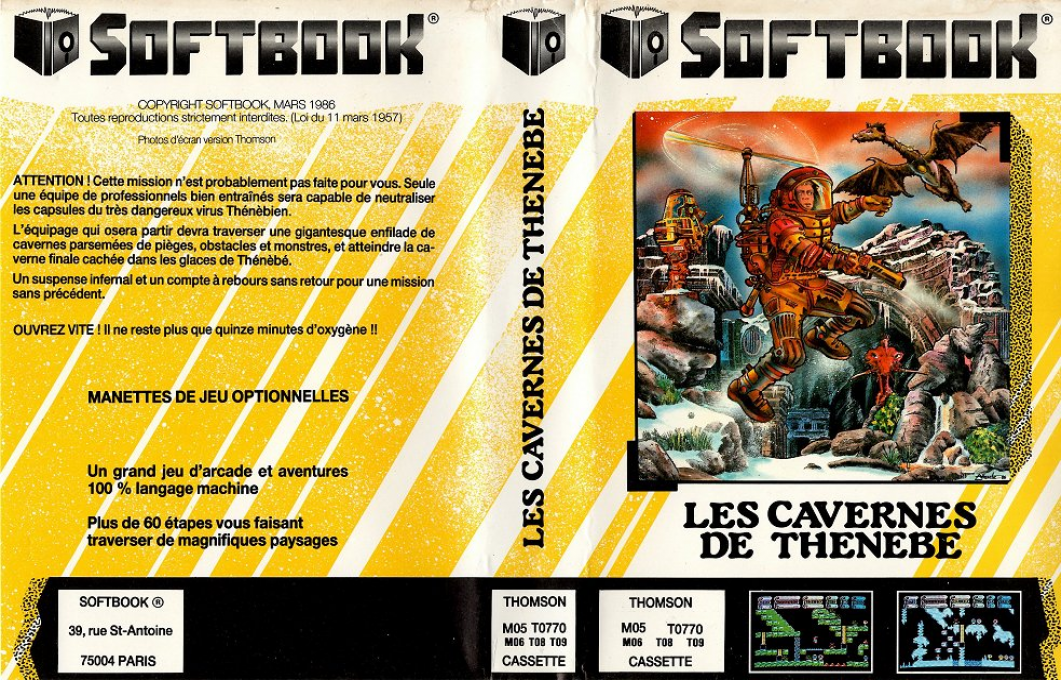 Cavernes De Thénébé, Les — box-texture (WOR)
