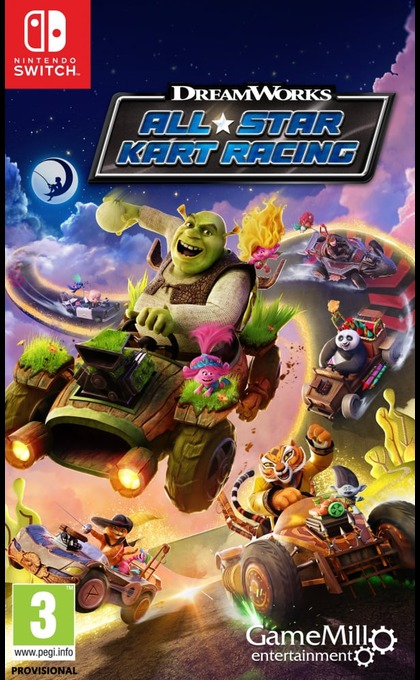 DreamWorks All-Star Kart Racing — box-2D (EU)