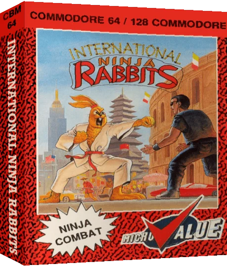 International Ninja Rabbits — box-3D (EU)
