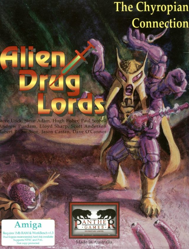 Alien Drug Lords - The Chyropian Connection box art