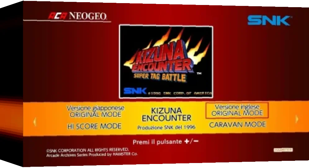 Aca Neogeo Kizuna Encounter — box-3D (WOR)
