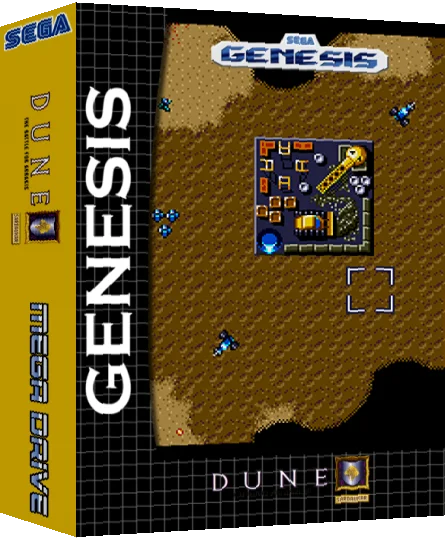 Dune - Mission Sardaukar — box-3D (SS)