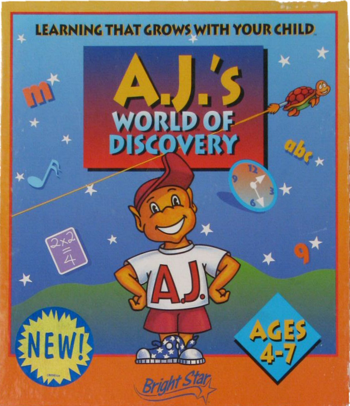 A.j.'s World Of Discovery box art