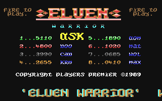 Elven Warrior — sstitle (EU)