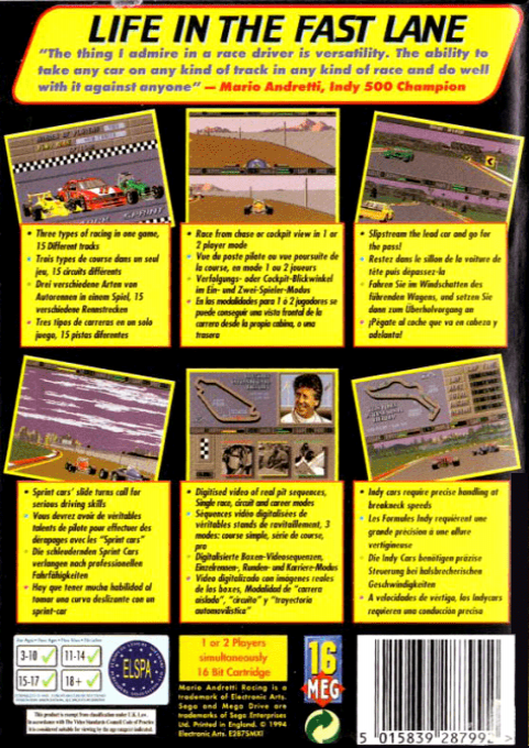 Mario Andretti Racing — box-2D-back (EU)