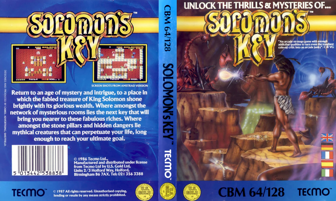 Solomon's Key — box-texture (EU)