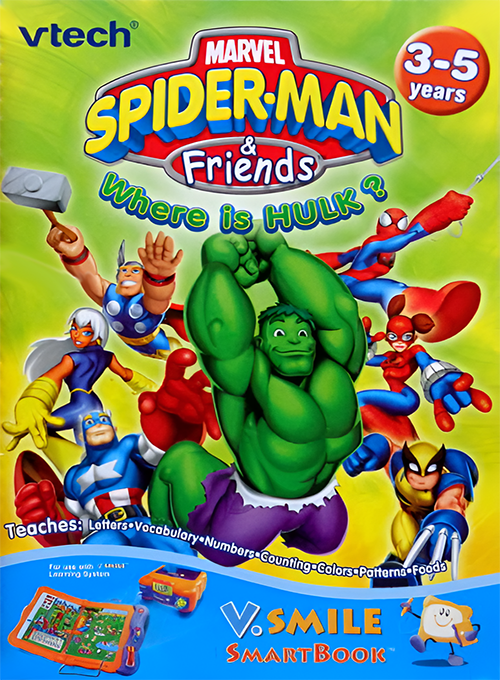 Spider-Man And Friends - Where is Hulk box art